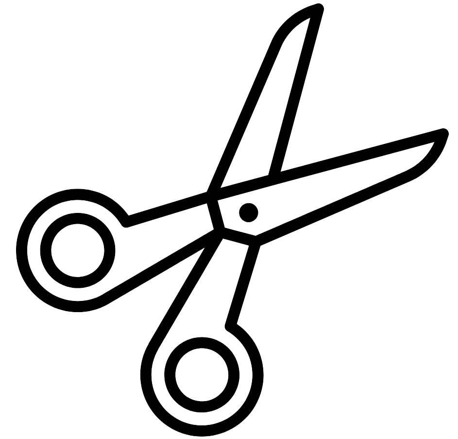 Hair Coloring and Highlights Icon